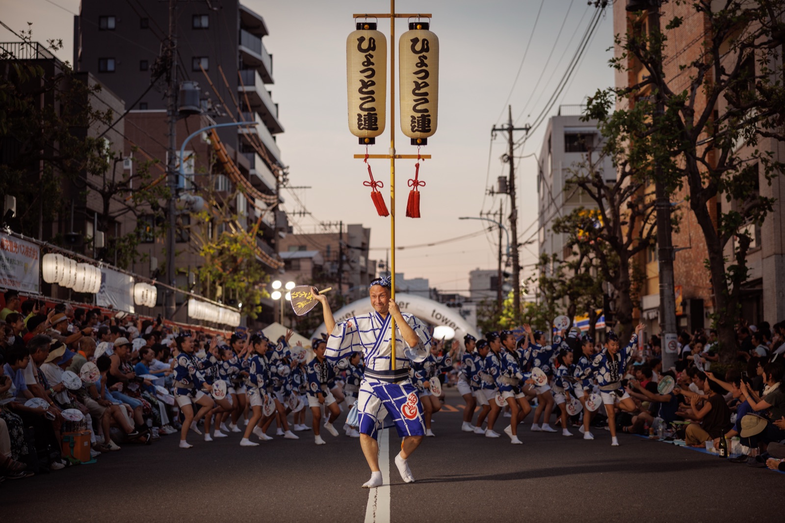 20250823 / ひょっとこ連 / 東京高円寺阿波おどり